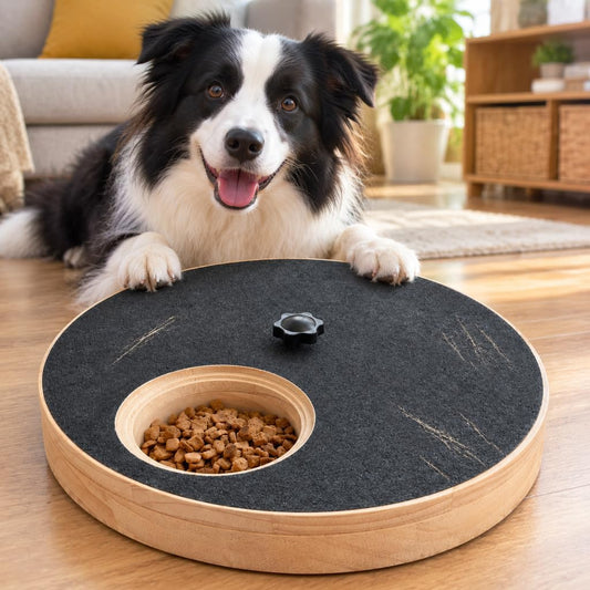 Dog Nail Scratch Board with Treat Box for Claw Care