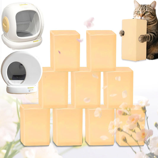 Newke 10 Pack Pet Odor Eliminator for Meowant Self-Cleaning Cat Litter Box
