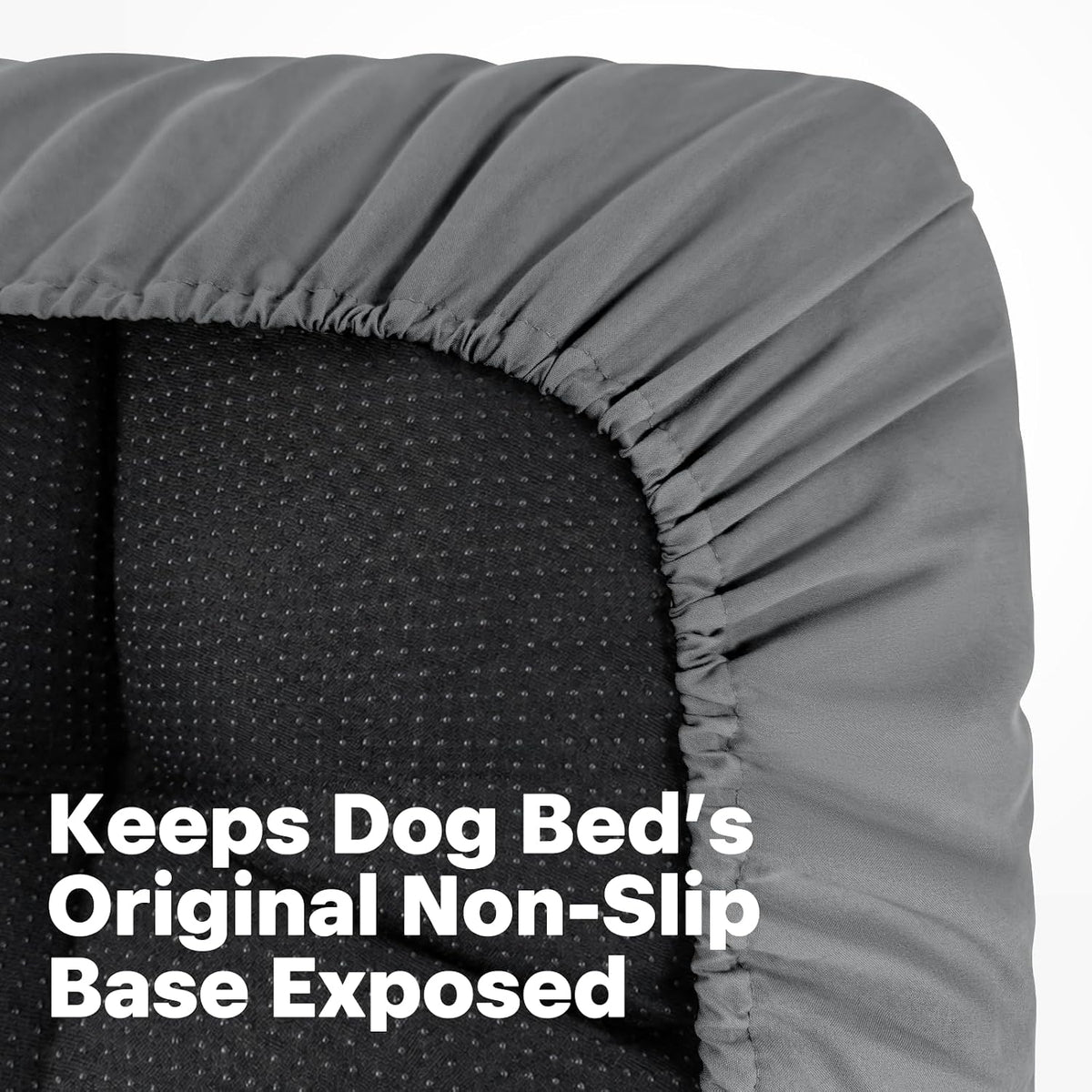PAWFINITY XL Waterproof Dog Bed Cover Replacement, Fitted Sheet Washable