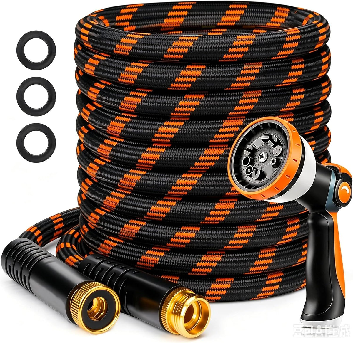 Garden Hose 25FT Lightweight Kink-Free Thick Grip Outdoor