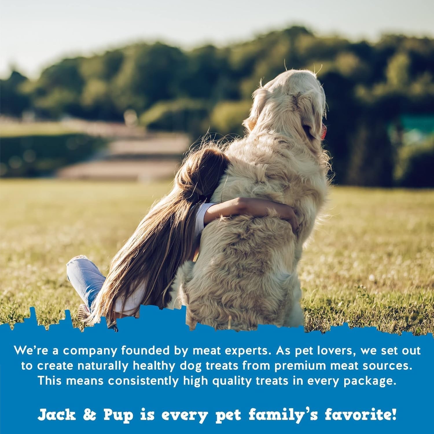 Jack&Pup Marrow Bones for Dogs, Long Lasting Dog Bones for Large Dogs, 6" Marrow Bone, Natural Beef Bone (1 Pack)