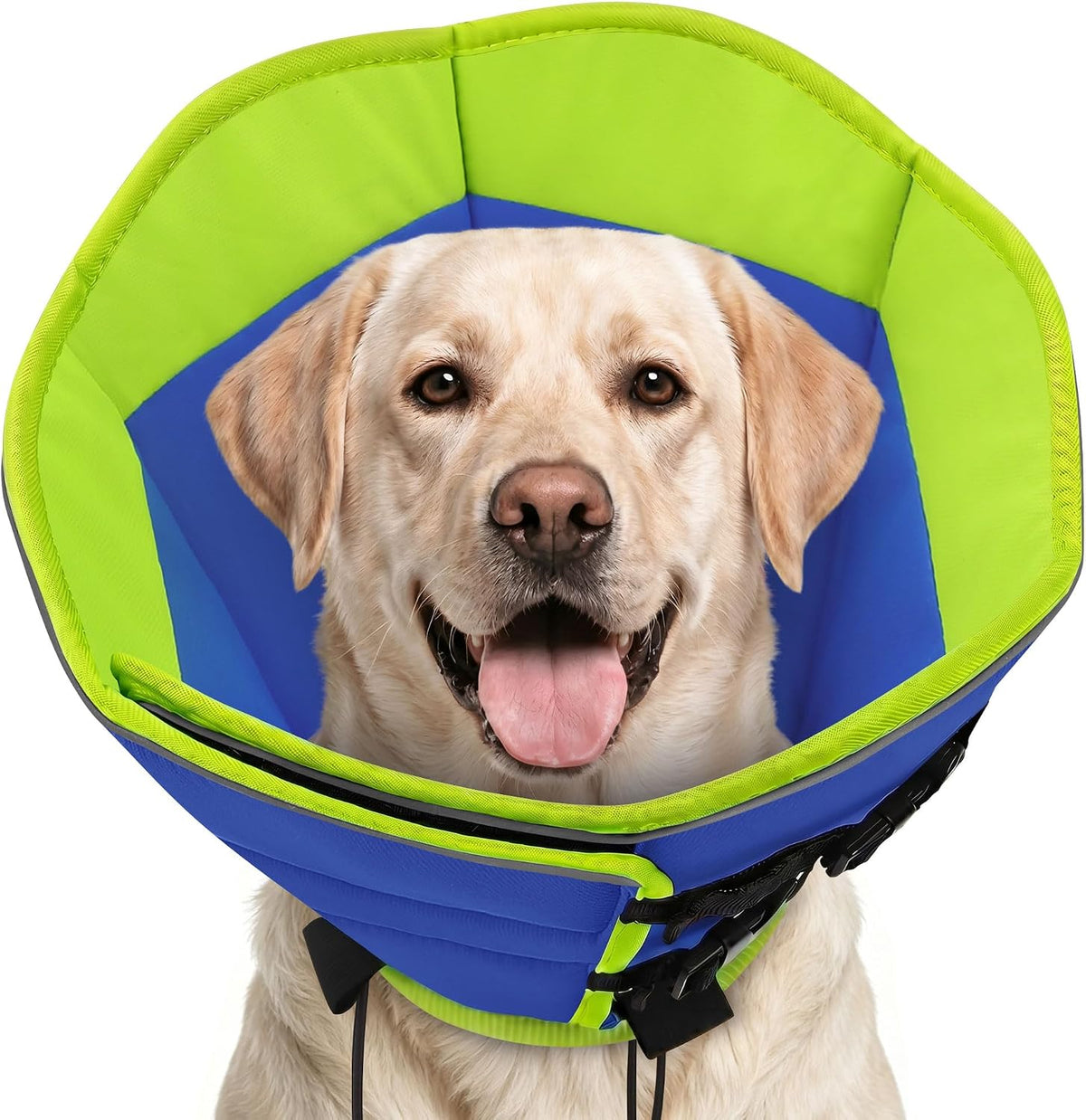 Soft Dog Cone, Adjustable Dog Cone Collar for Large Dogs