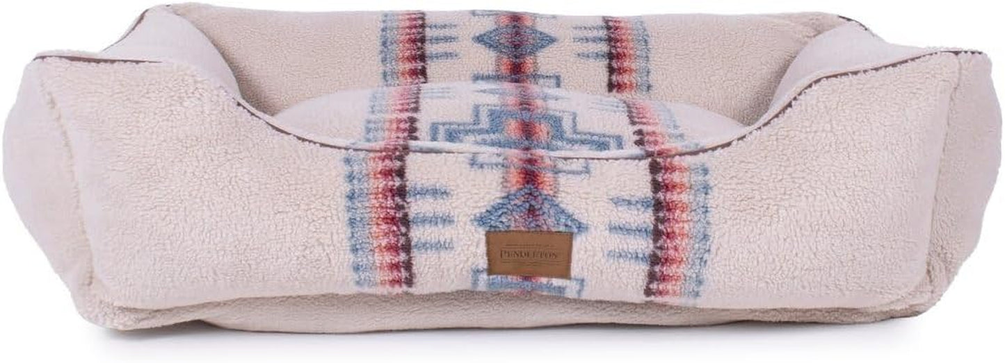 Pendleton Harding Tonal Berber Kuddler Dog Bed in Gray, M