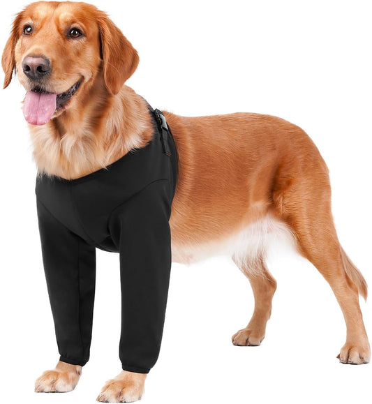 Dog Front Leg Sleeve to Prevent Licking, Soft Recovery Suit