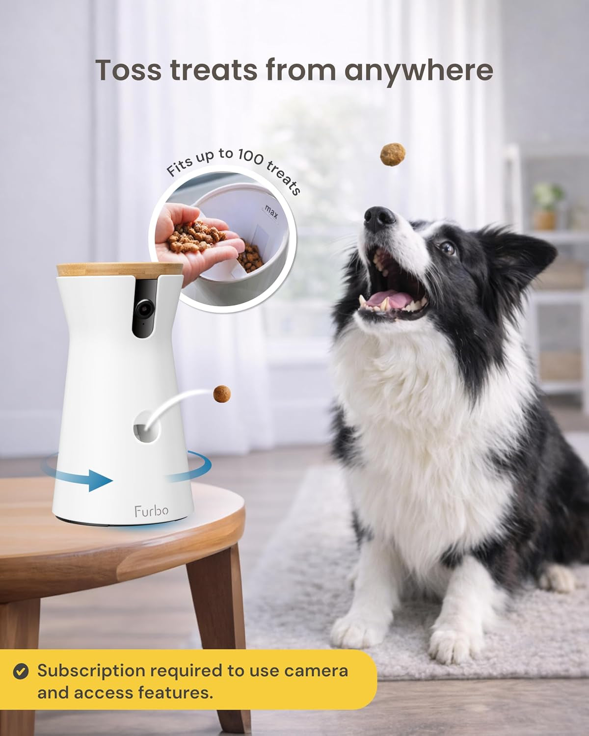 Furbo 360° Dog Camera [Paid Plan Required to Activate]