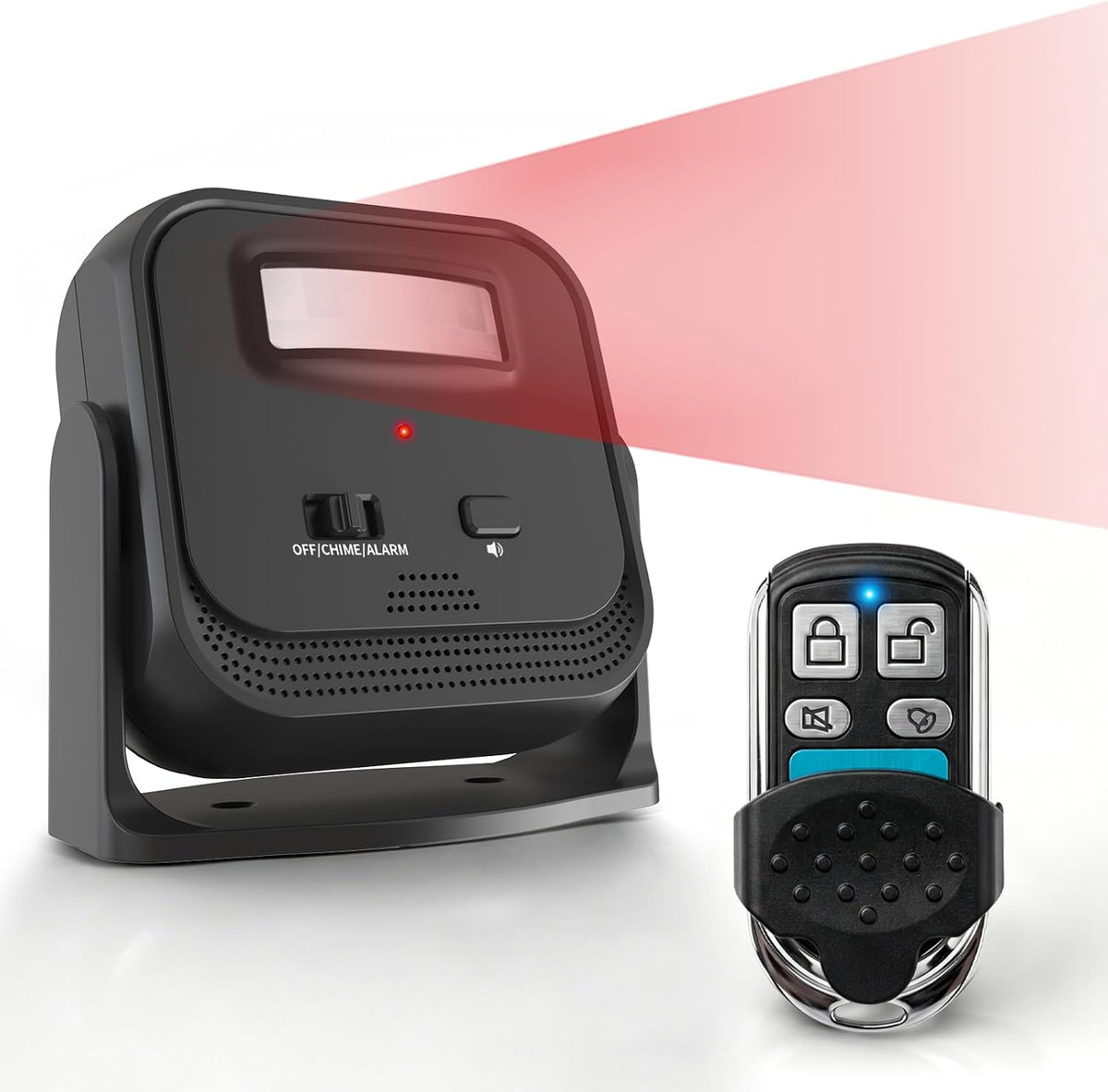 Sanjie Garage Alarm, Motion Sensor Alarm Indoor with 196FT Remote Control