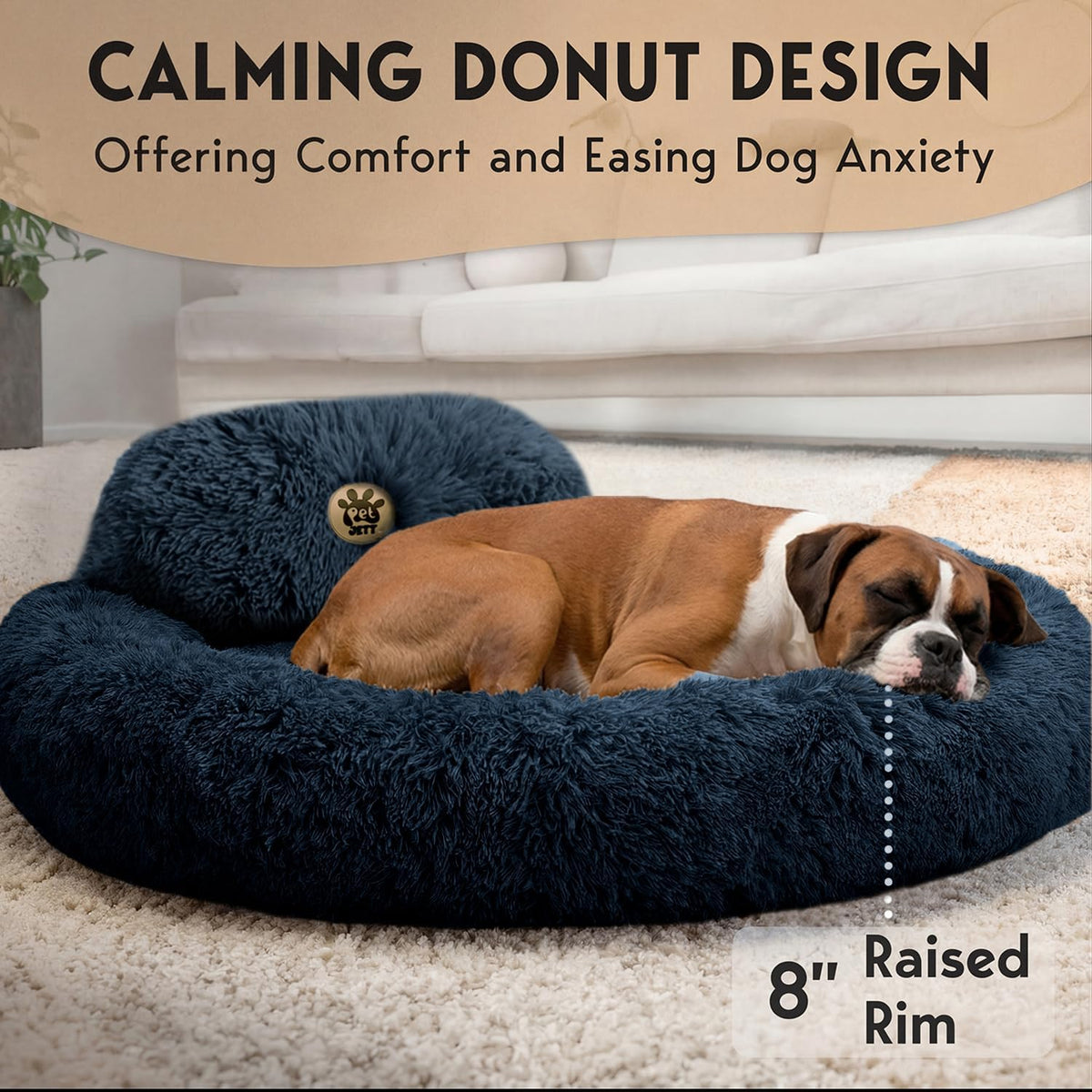 XL Dog Beds for Large Sized Dog, 45'' Extra Large Dog Bed, Washable Dog Bed