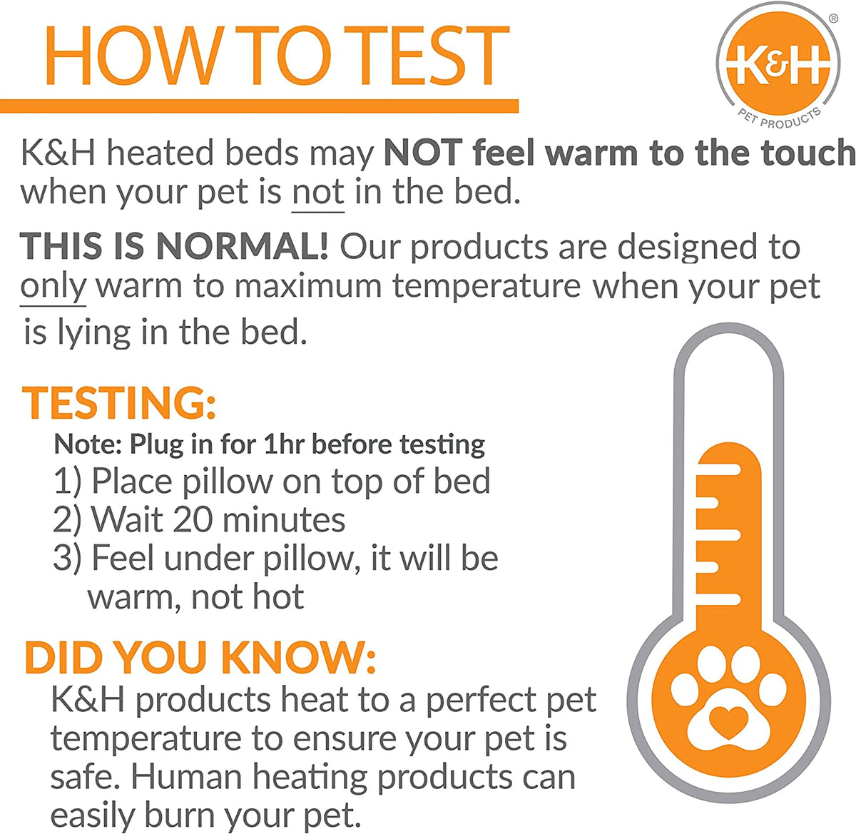 K&H Cat Window Perch, Heated Kitty Sill, Safety Listed, 24X14In, Fleece