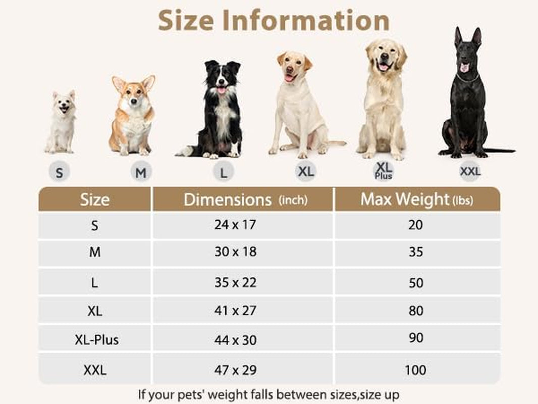 JOEJOY Orthopedic Medium Dog Bed, Washable Dog Crate Bed Medium Sized with Removable Cover, Egg Memory Foam Pet Beds, Grey, 29"X18"