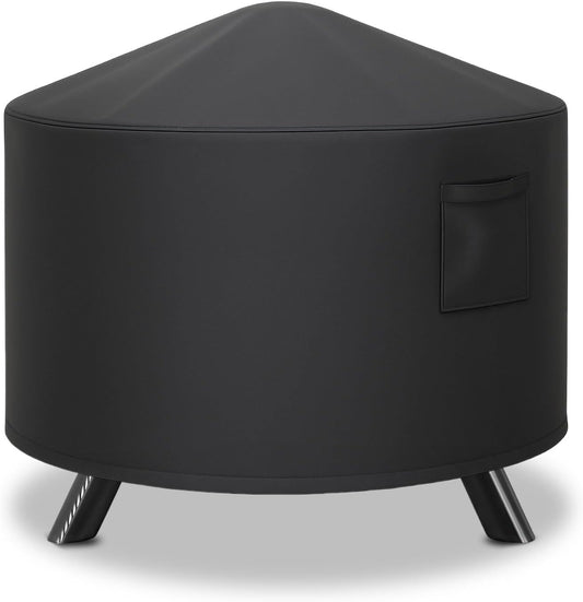 40" round Fire Pit Cover -Waterproof Outdoor Cover for 36-40" Pits