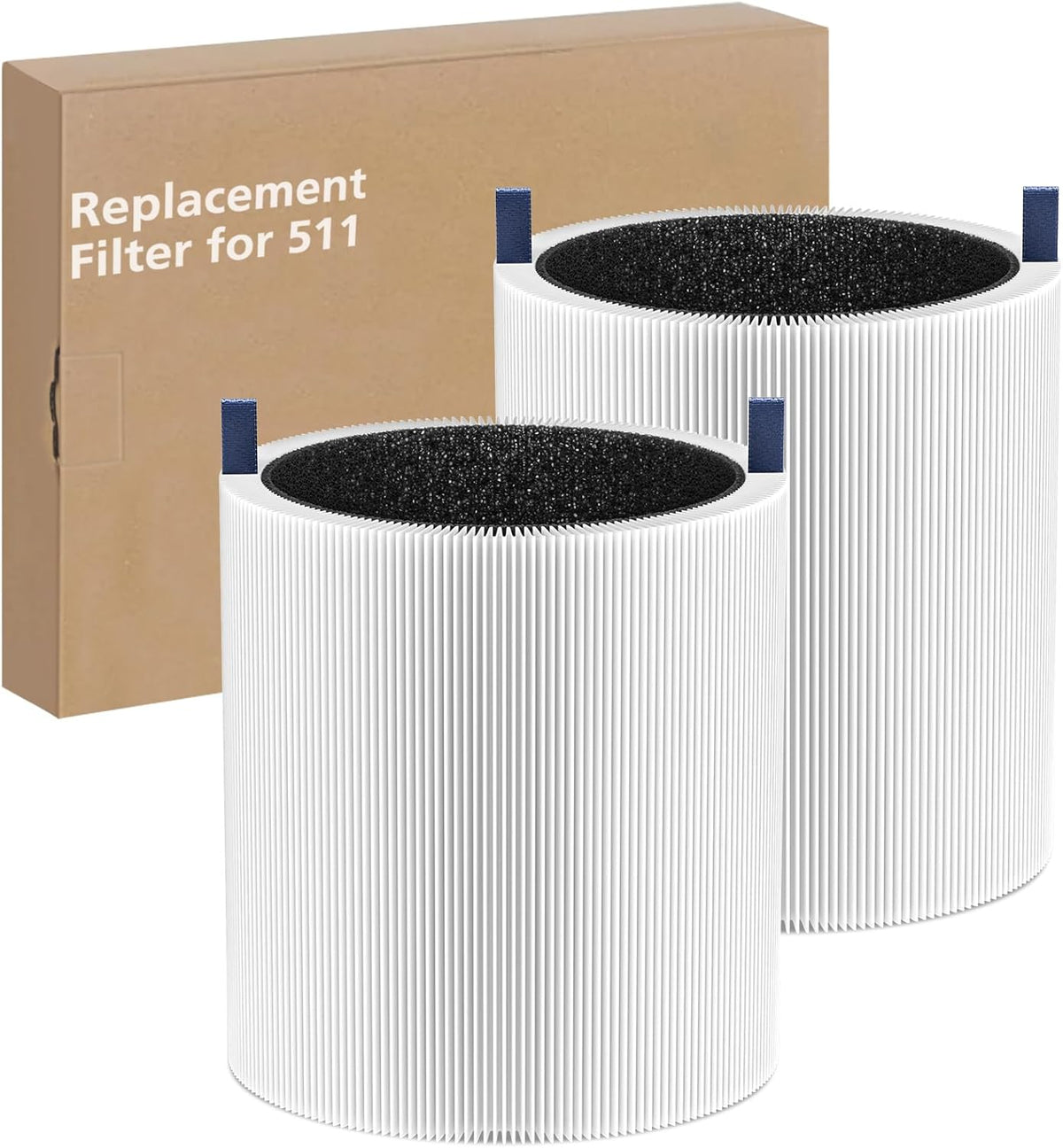 2-Pack 511 Replacement Filter for Blueair Blue Pure 511 Air Purifier