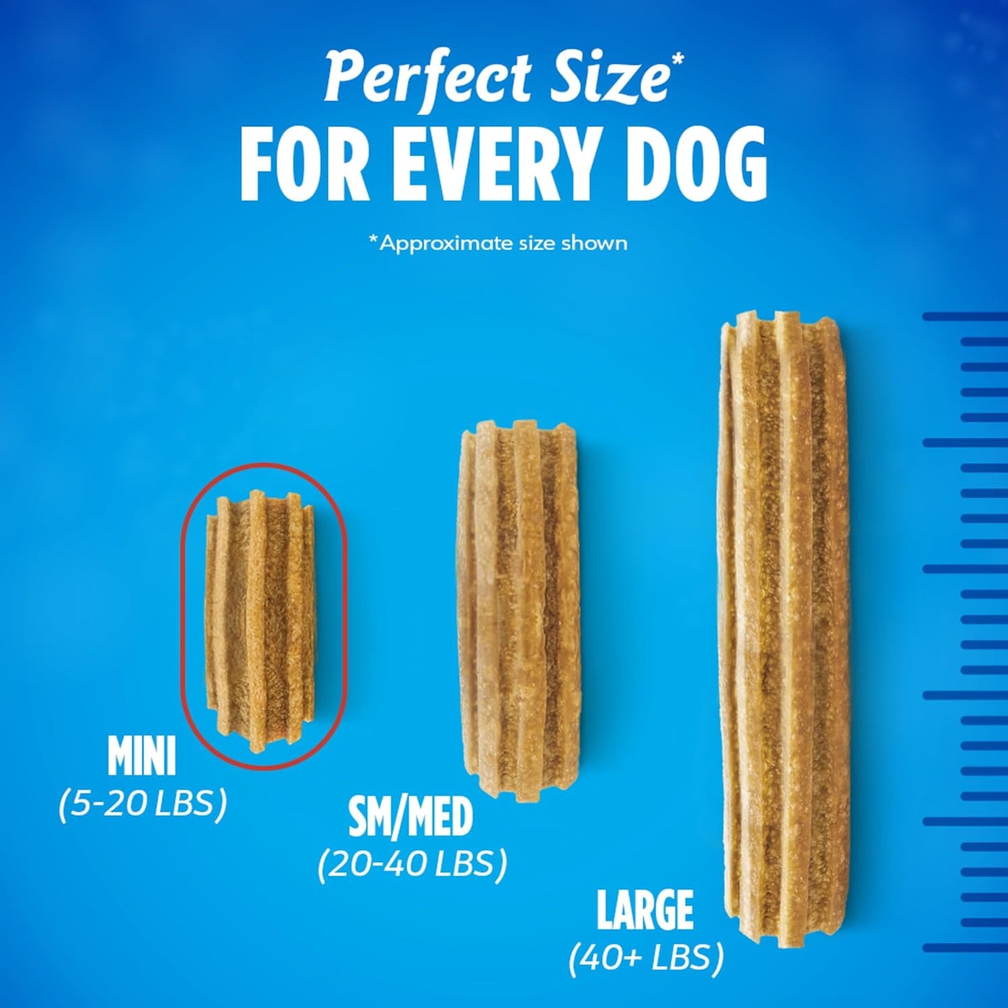 Dentalife Daily Oral Care Dog Treats for Small Dogs 5-20 Lbs., Chewy Dental Treat to Freshen Breath and Fight Tartar, Chicken Flavor, 14.7 Oz. Each, 45 Chews Each/90 Total Chews - 45 Ct. Pouch