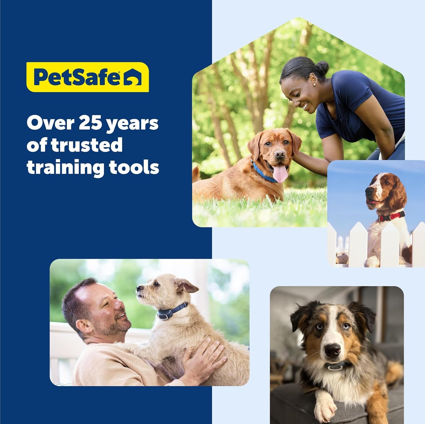 Petsafe 100 Yard Remote Training Collar Smaller Version for Small or Medium Dogs Choose from Tone, Vibration, or 15 Levels of Static Stimulation Short Range Option for Training off Leash Dogs