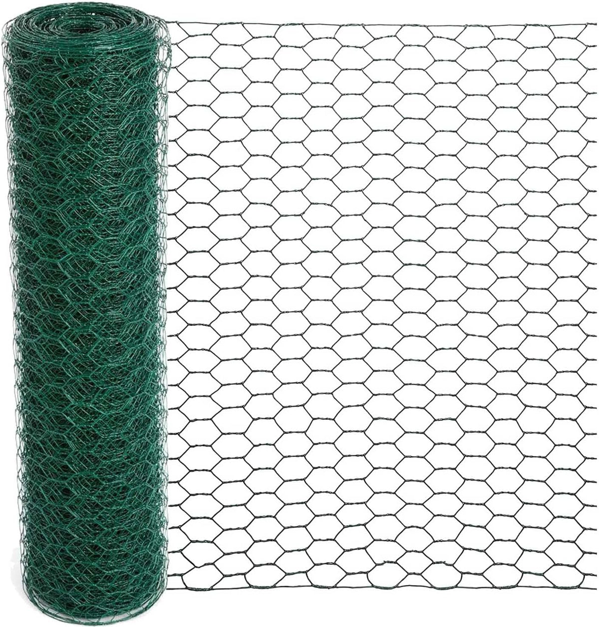 Mklsit Chicken Wire for Floral Arrangements, 15.7 X 157 Inches, Green