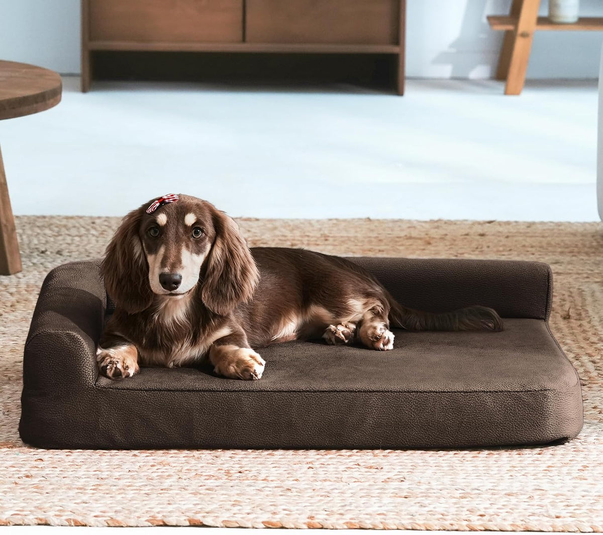 Cooling Gel Memory Foam Orthopedic Dog Bed for Small Dogs with Arthritis