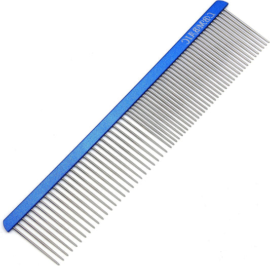 Metal Dog Grooming Combs Shedding Tangles,Knots,Mats.(7.5Inches)