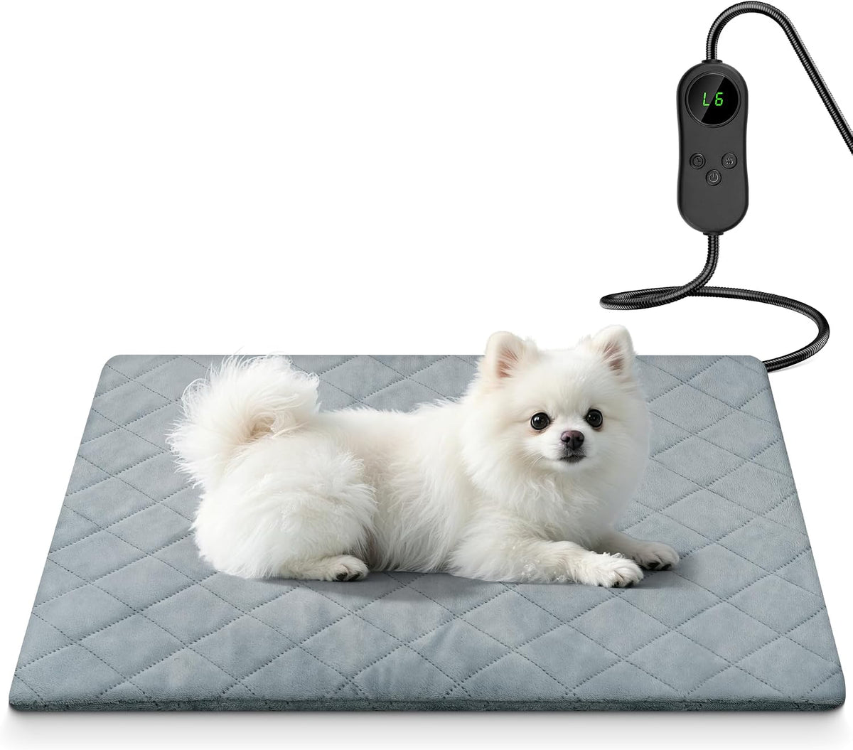 Heated Cat Bed for Pet/Cats/Dogs, Cat Heating Pad Indoor (16" X 28")