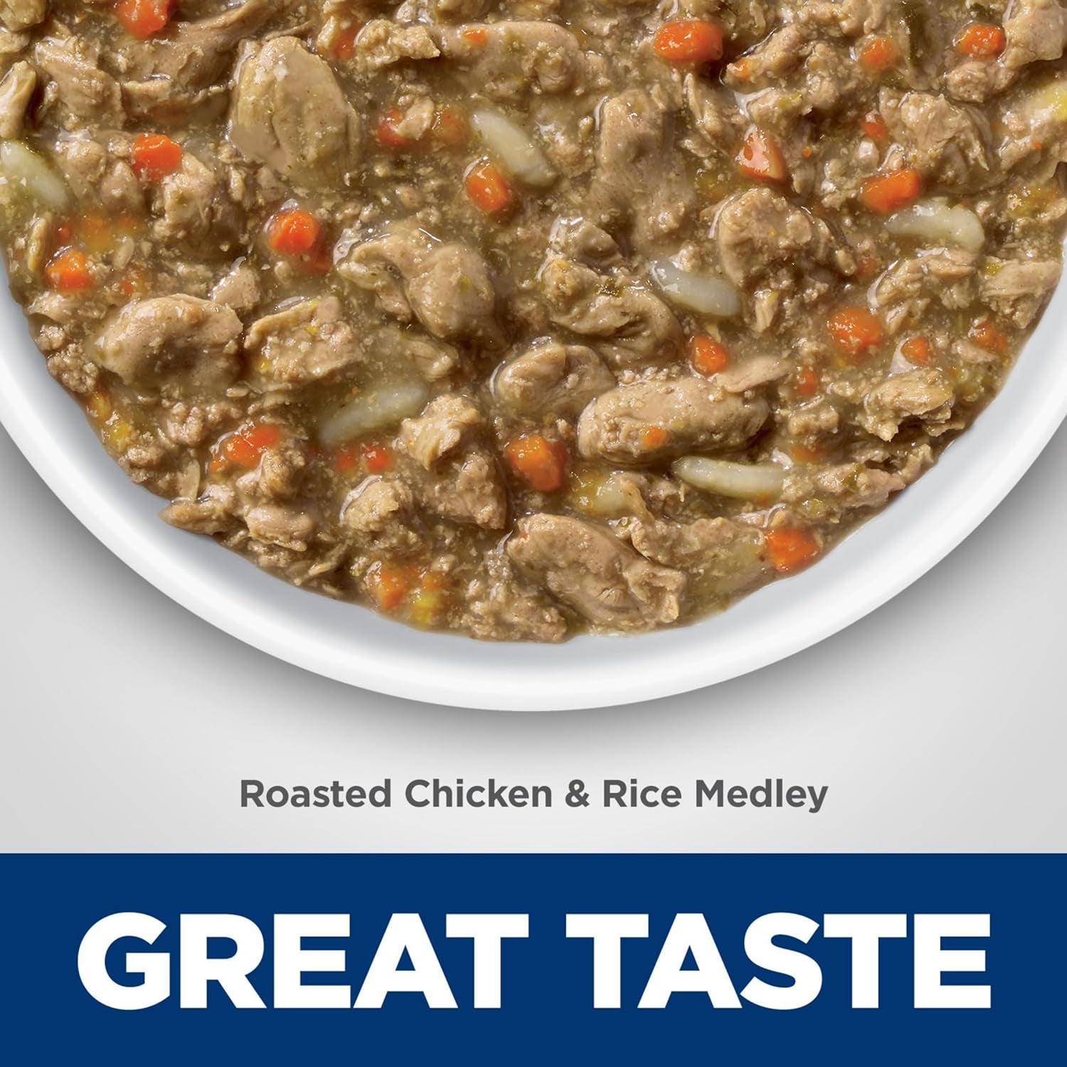 Hill'S Science Diet Adult 1-6 Healthy Cuisine Wet Cat Food, Roasted Chicken & Rice Medley in Gravy, 2.8 Oz. Cans, 24-Pack
