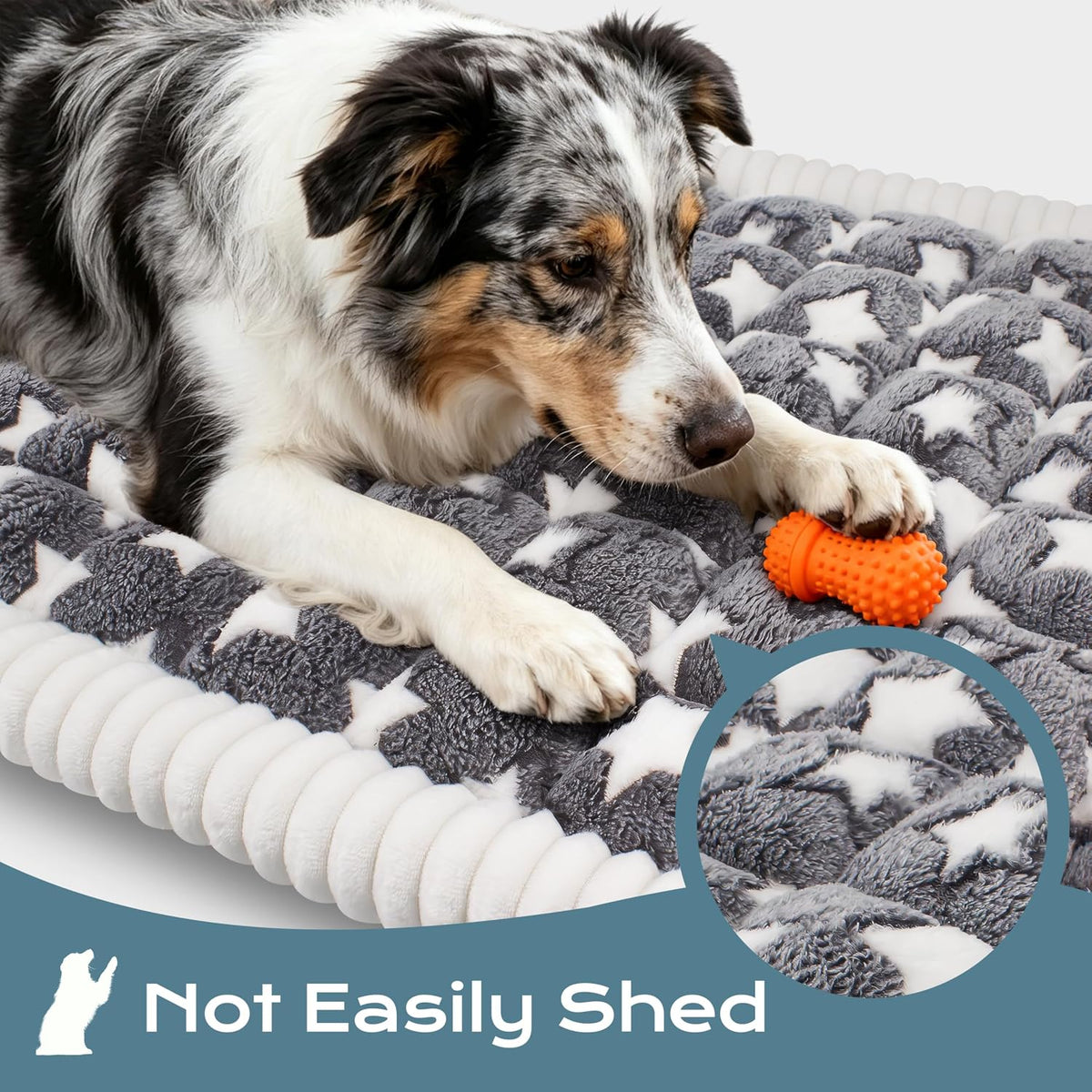 Backseat Dog Bed Mat for Car, Dog Blanket for Car (53" X 24")