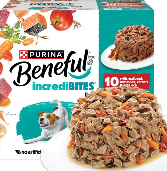 Purina Beneful Small Breed Wet Dog Food Variety Pack, (30) 3 Oz Cans