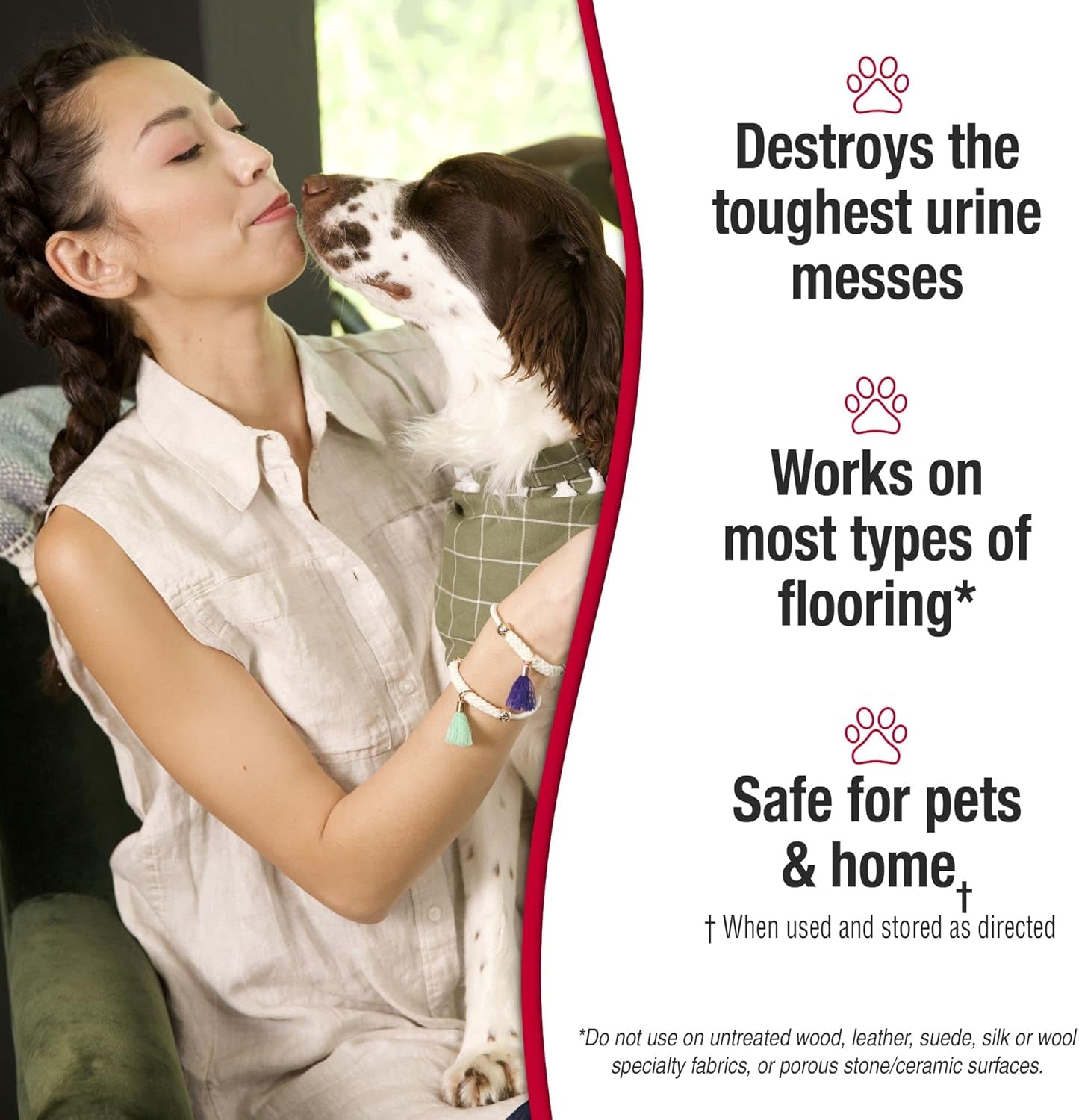 Nature’S Miracle Urine Destroyer plus for Dogs, Enzymatic Formula Tough on Strong Cat Urine and the Yellow Sticky Residue, 1 Gal