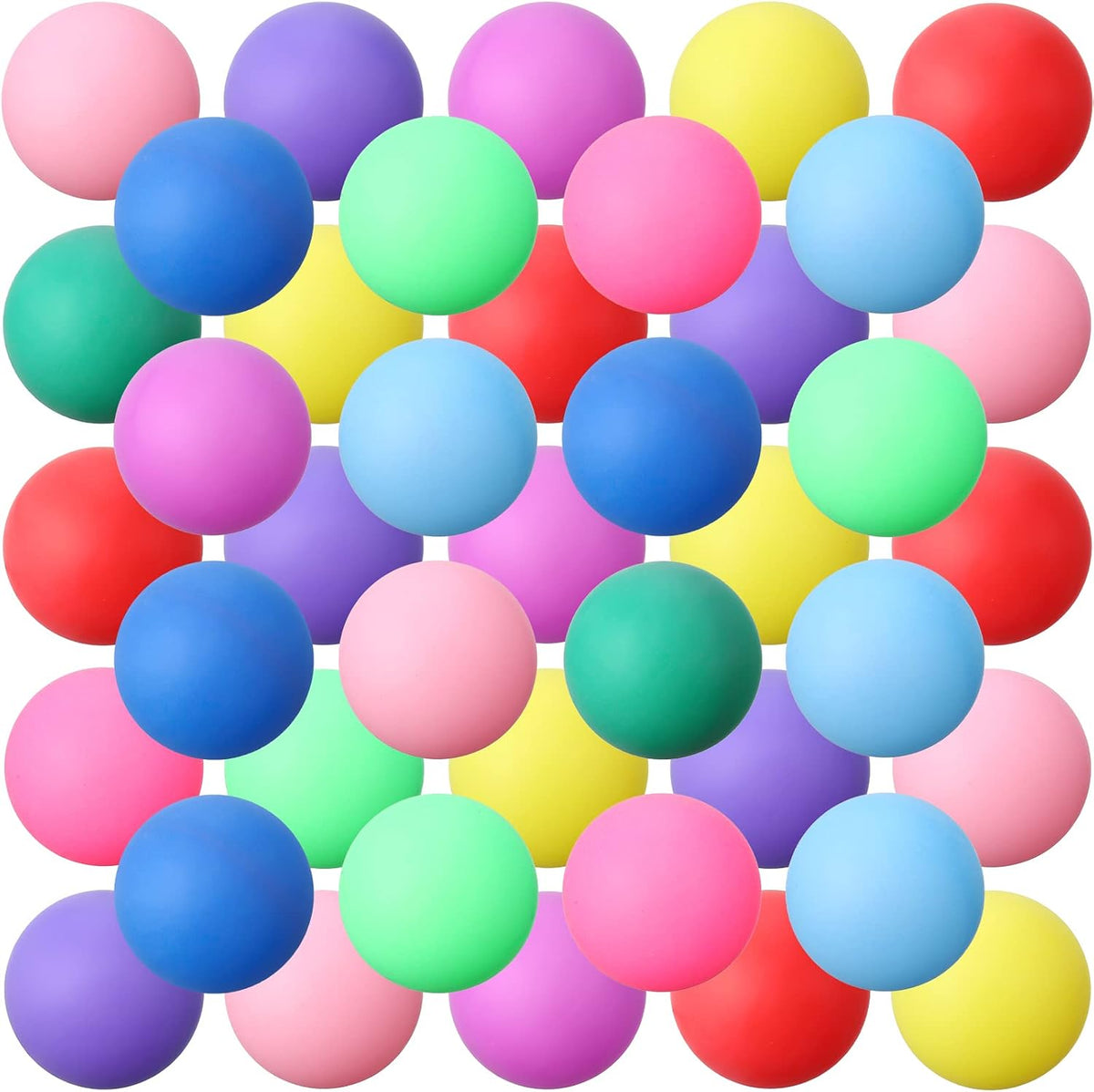 Chivao 200 Pcs Table Tennis Balls Washable Game Table Tennis, Colorful