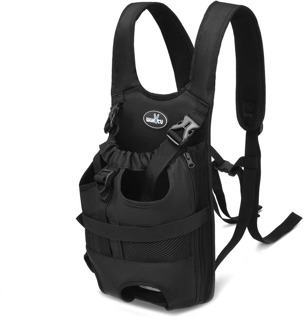 Wakytu Dog Front Carrier Pet Backpack for Small Medium Dogs，9-15Lbs