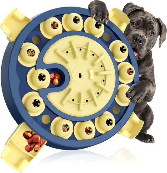 Large 3 Levels, Dog Puzzle Toy, Mental Stimulation for Smart Dogs