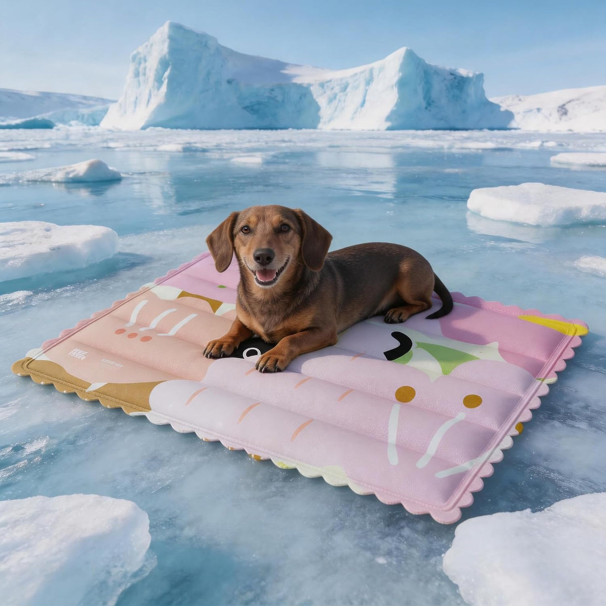Cat Dog Cooling Mat 24"×18", Gel Cooling Pad Waterproof Scratch Resistant