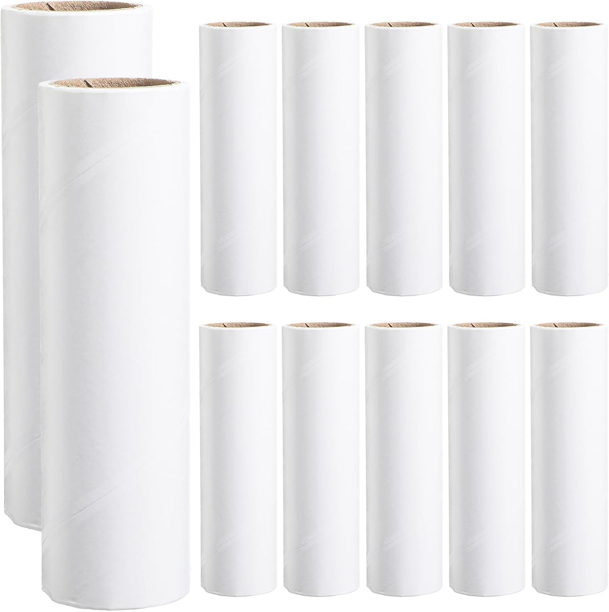 12 Pack Large Lint Roller Refill, 6.3 Inch, for Pet Lovers