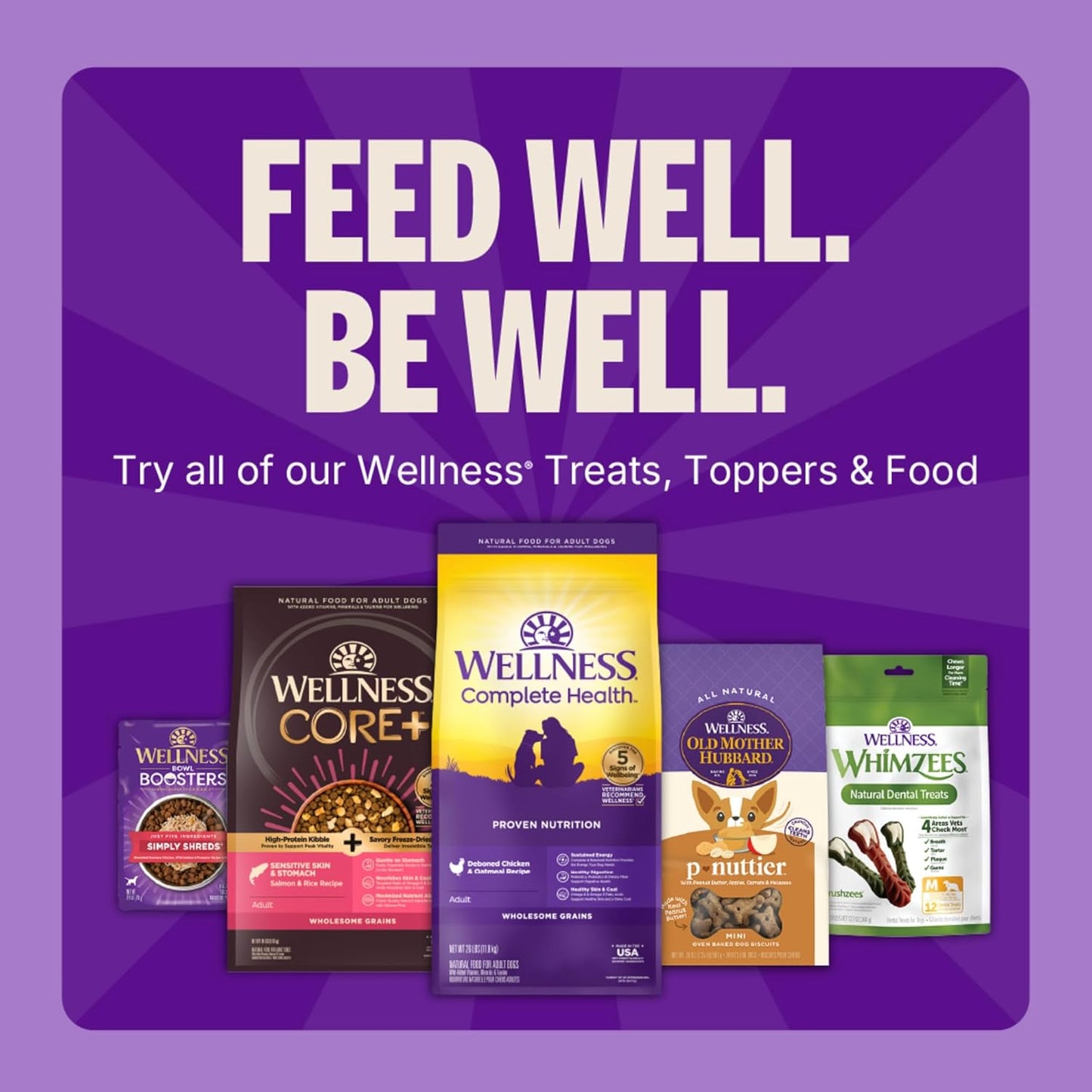 Wellness Soft Puppy Bites Dog Training Treats, Natural, Grain Free, Lamb and Salmon Recipe, 3 Oz Bag
