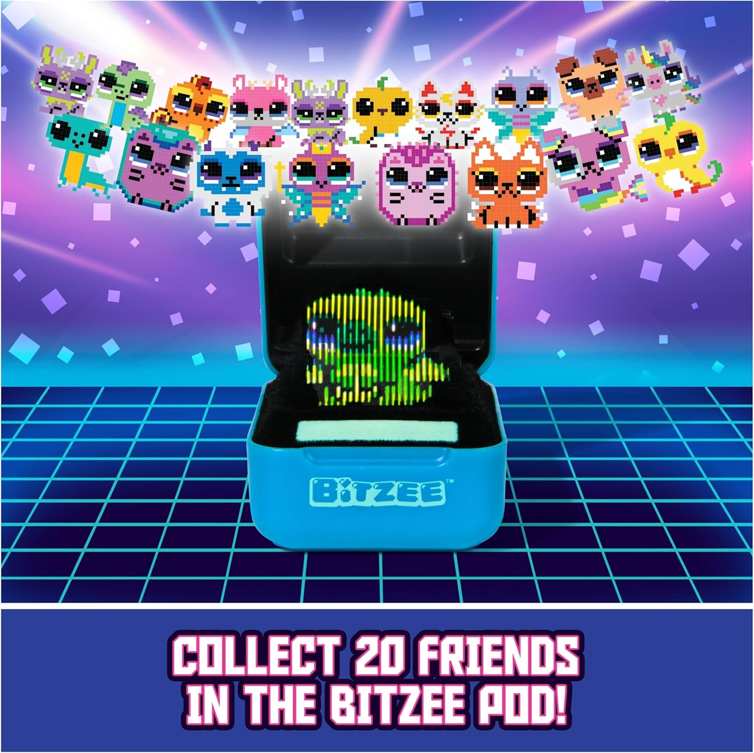 BITZEE, Magicals with 20 Interactive Characters Inside, Reacts to Touch, Digital Pet Kids Toys for Ages 5 and Up
