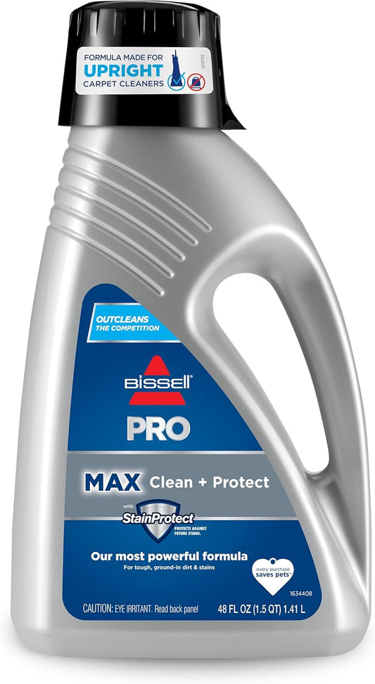 Bissell 78H63 Deep Clean Pro 4X Deep Cleaning Concentrated Carpet Shampoo, 48 Ounces - Silver