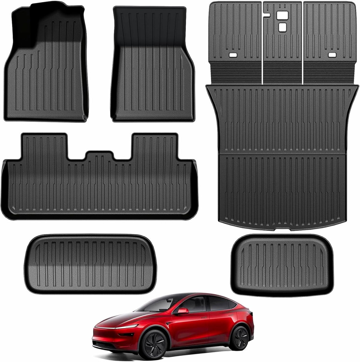 Floor Mats for 2025 2026 2027 Tesla Model Y Juniper Premium