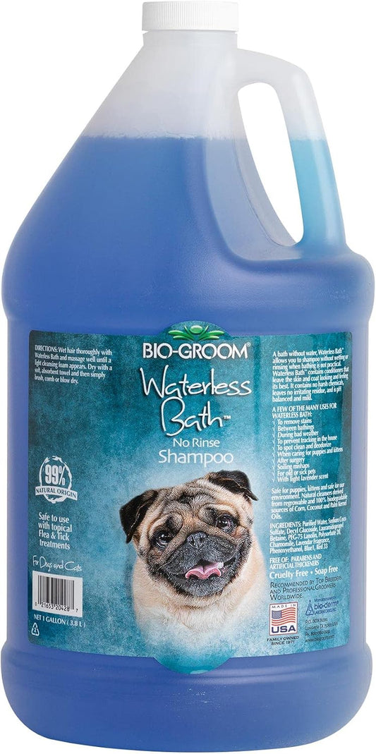 Bio-Groom Waterless Dog Shampoo, Tearless, Dry Shampoo Spray, 1 Gallon