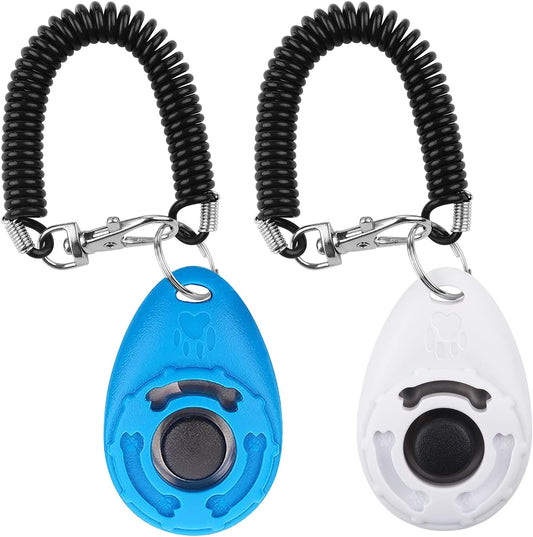 Diyife Dog Clicker for Training, 2 Pack Dog Training Clicker