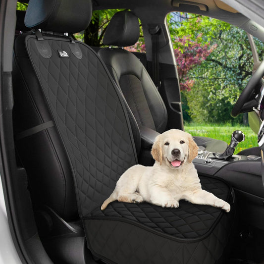Front Car Seat Covers for Dogs, Waterproof Dog Car Seat Cover for Truck SUV