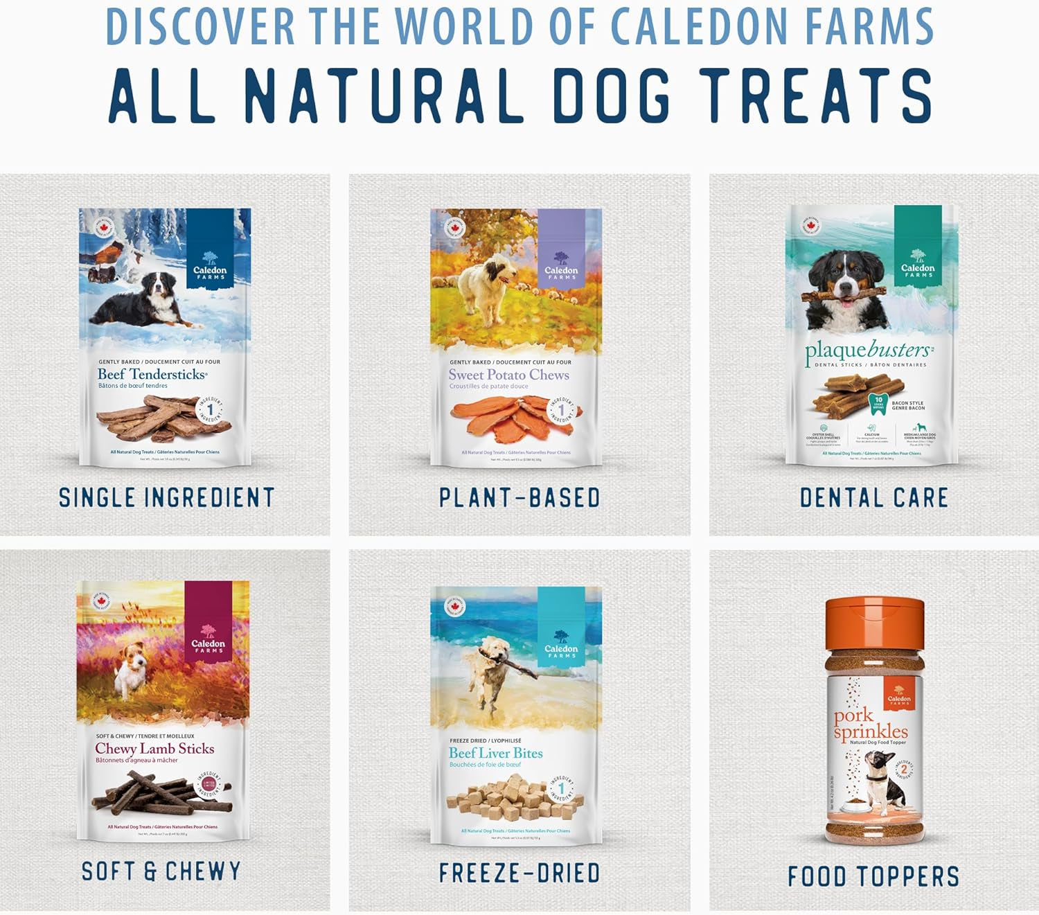 Caledon Farms Beef Tendersticks All Natural Dog Treats 3.9Oz / 110 Grams
