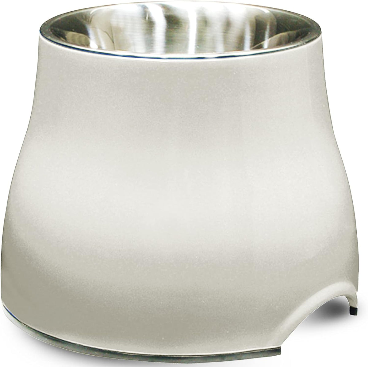 Dogit Elevated Dog Bowl for Large Dogs, White