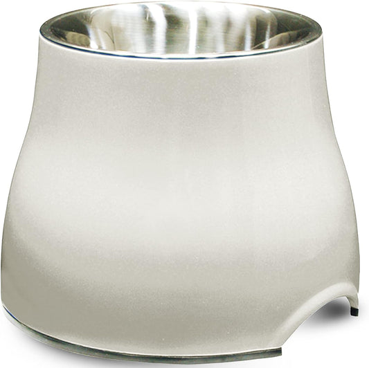 Dogit Elevated Dog Bowl for Large Dogs, White