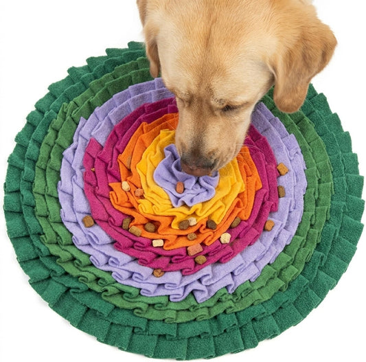 Snuffle Mat Dog Puzzle Toy Adjustable Interactive Feeder