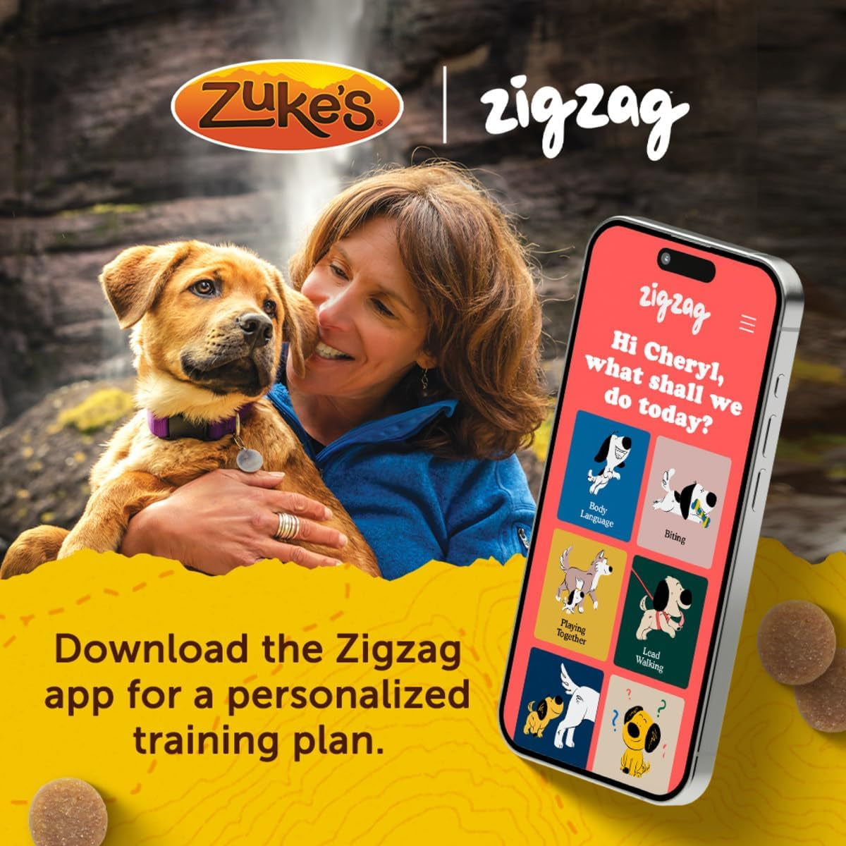 Zuke'S Puppy Naturals Bag of Soft Puppy Treats for Training, Natural Dog Treats Bites with Salmon Recipe, 5 Oz.,