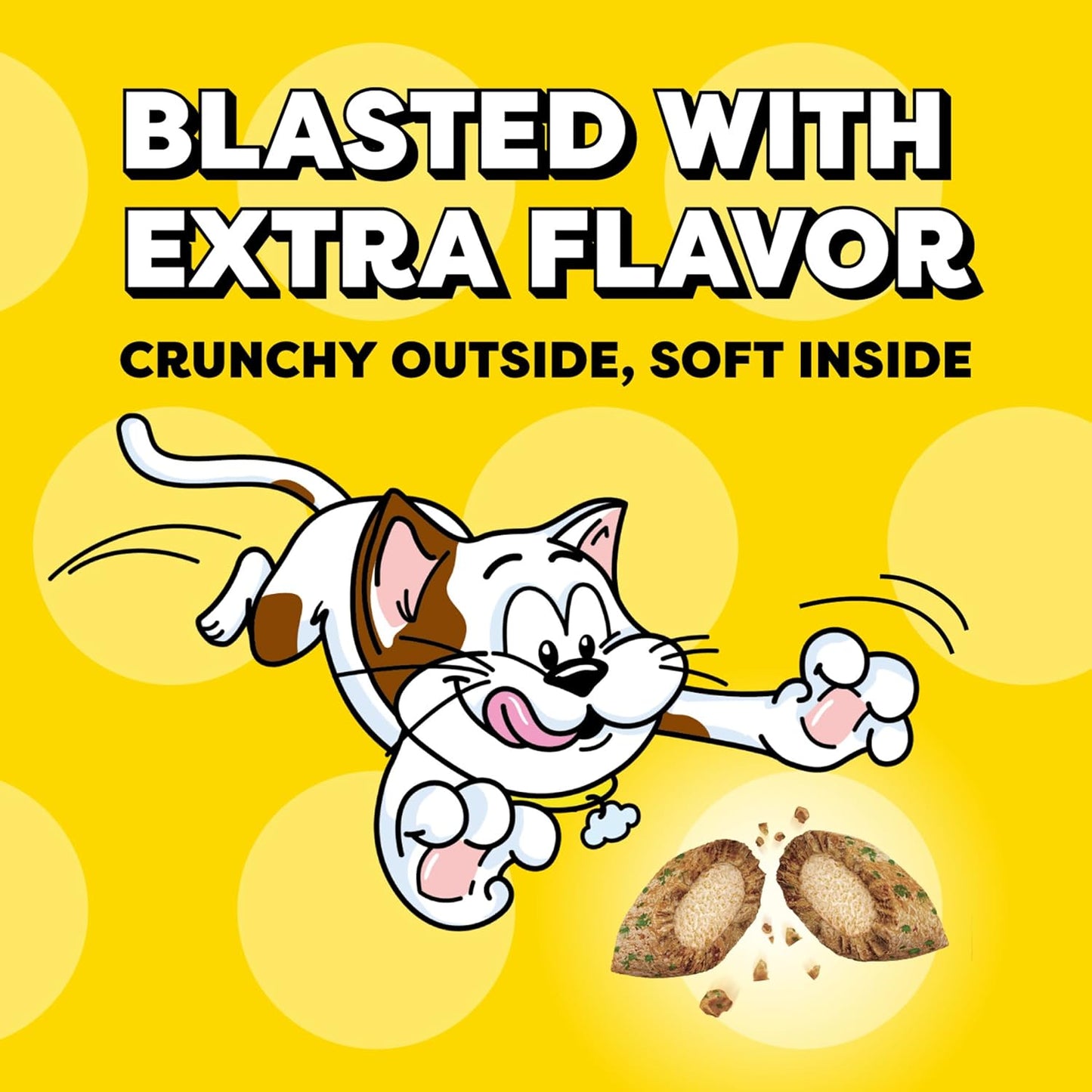 Temptations Wacky Blasts Cat Treats, Nautical Nip’ Flavor, 16 Oz. Tub
