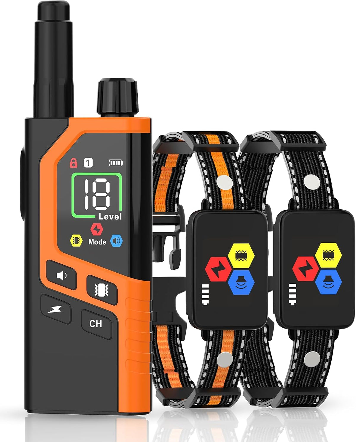 Shock Collar for 2 Dogs, 3300FT Dog Shock Collar with Remote Control 2 Pack