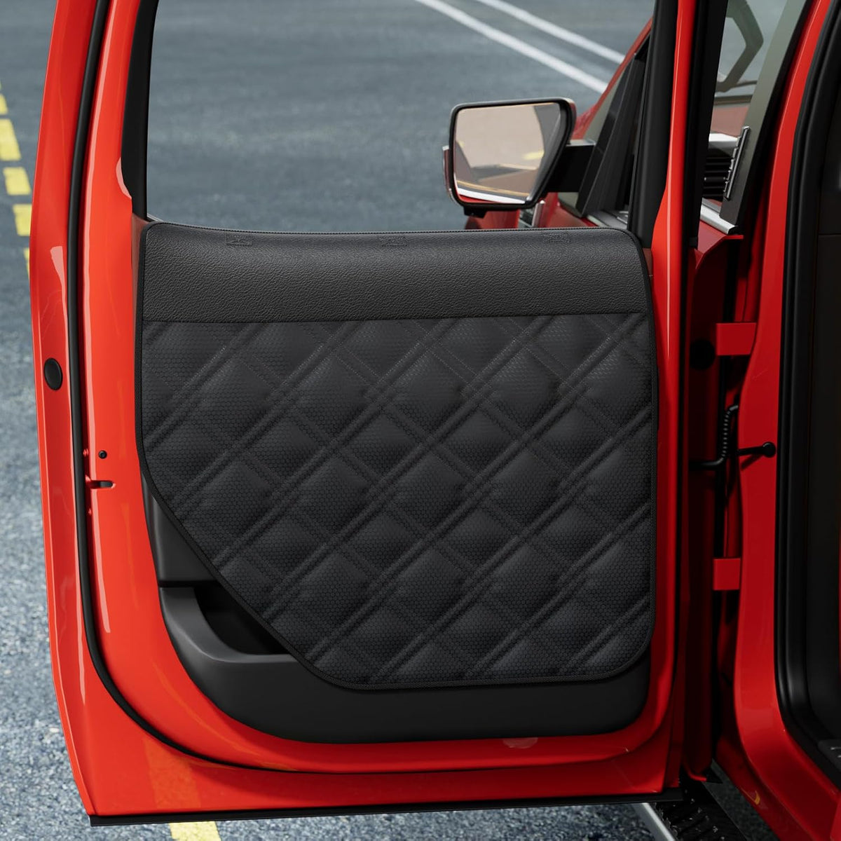 Surfcabin Dog Car Door Protector: 20% Larger Design for Trucks & Large Suvs