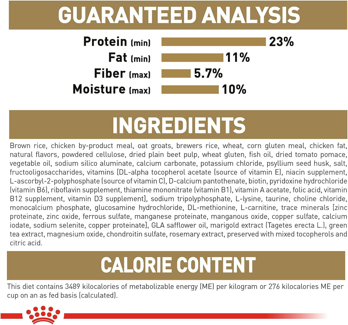 Royal Canin Breed Health Nutrition Golden Retriever Adult Dry Dog Food, 17 Lb Bag