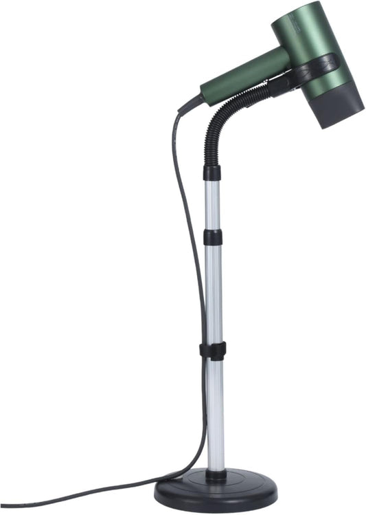 Hair Dryer Holder Stand, Blow Dryer Holder with Heavy Base Hands-Free 360 Degree Rotation, Adjustable Height Countertop Blow Dryer Holder, Good Ideas for Gifts,Birthday,Weddings,Holidays