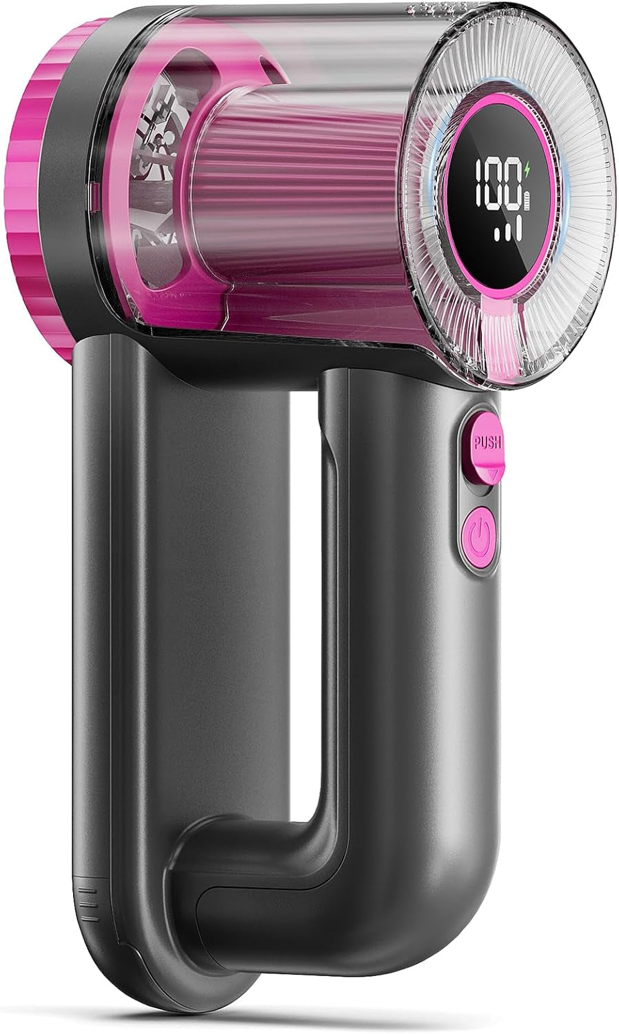 Rechargeable Fabric Shaver, 2-In-1 Lint Remover with 6-Blade