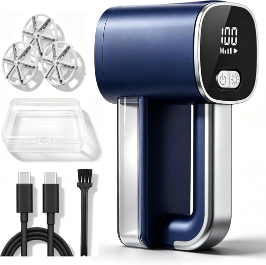 Rechargeable Fabric Shaver for Clothing Furniture Lint Remover with Light