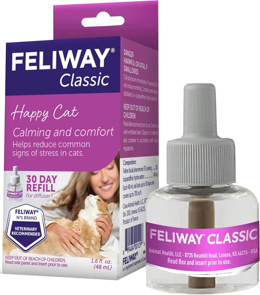 FELIWAY Classic Cat Calming Pheromone Diffuser Refill - 1 Pack